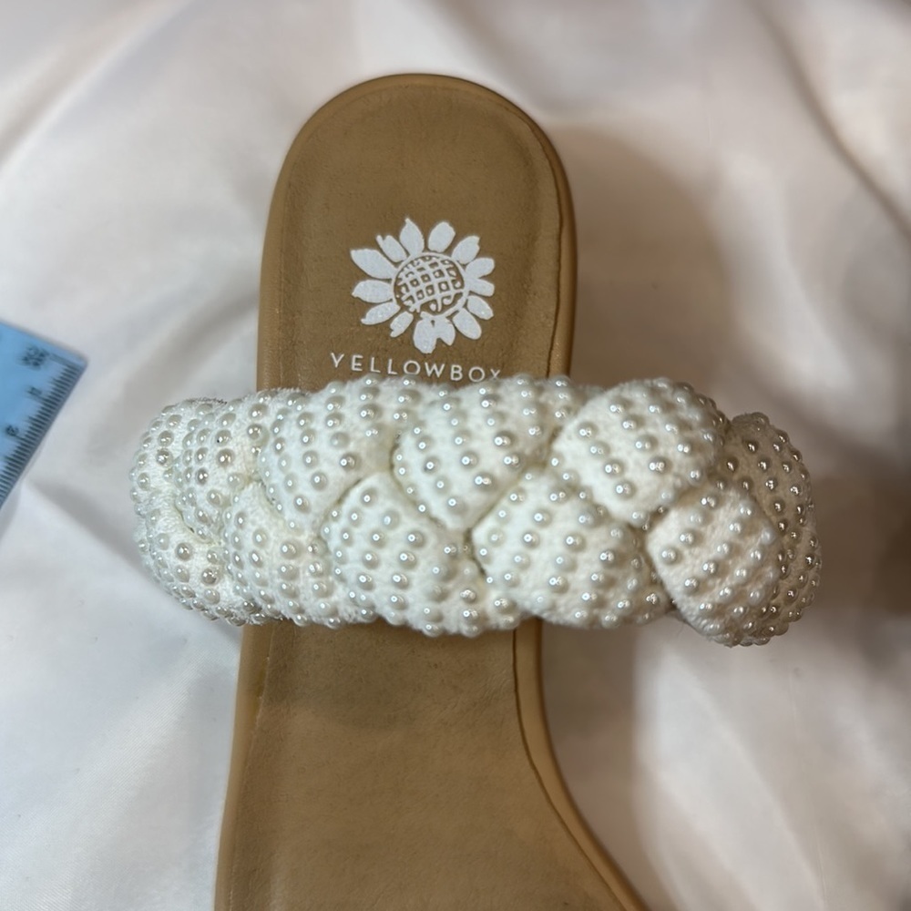 YellowBox Ceala Pearl size 7.5 worn once - Picture 8 of 11